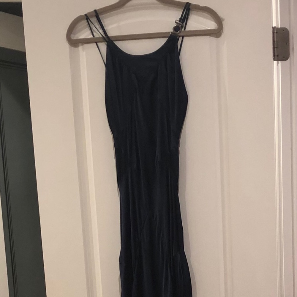 Navy Versace dress NWT
